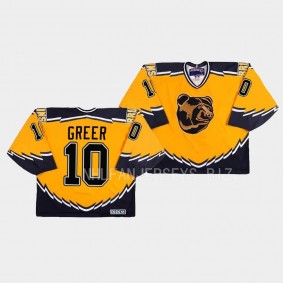 A.J. Greer Boston Bruins Throwback Gold #10 Jersey Replica