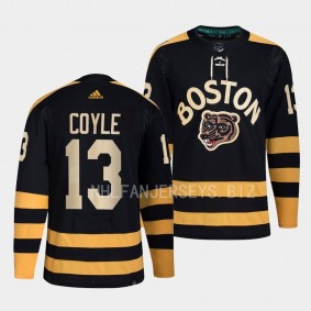 2023 Winter Classic Boston Bruins Charlie Coyle #13 Black Primegreen Jersey