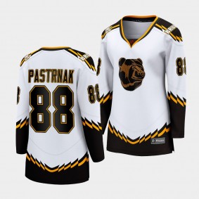 David Pastrnak Boston Bruins 2022 Special Edition 2.0 Women Breakaway Player 88 Jersey Retro