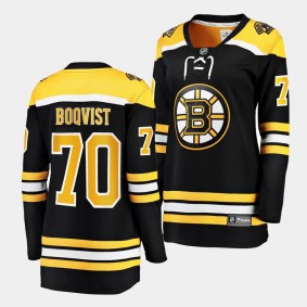 Jesper Boqvist Boston Bruins Home Women Breakaway Player 70 Jersey